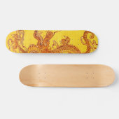 Golden Dragon Persoonlijk Skateboard (Horizontaal)