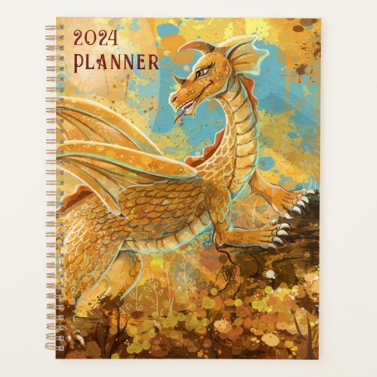 Golden Dragon Planner (Voorkant)