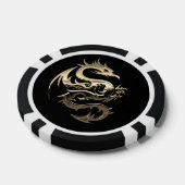 Golden Dragon Poker Chip (Enkel)