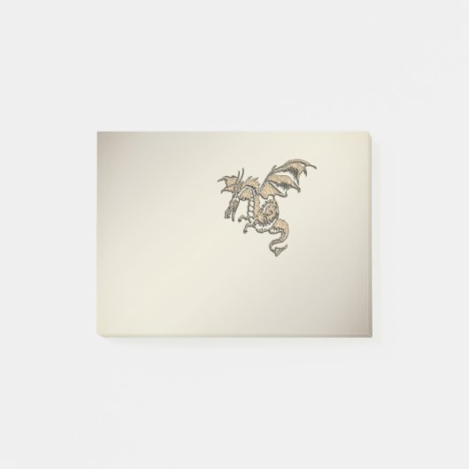 Golden Dragon Post-it® Notes (Voorkant)