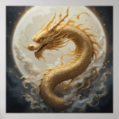 Golden dragon poster (Voorkant)