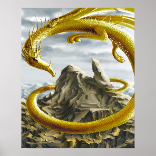 Golden Dragon Poster (Voorkant)