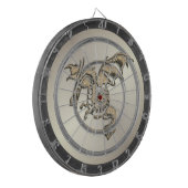 Golden Dragon Regulation Dartboard Dartbord (Voorkant Links)
