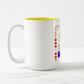 Golden Dragon Rising Tweekleurige Koffiemok (Links)