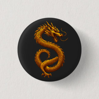 Golden Dragon Ronde Button 3,2 Cm
