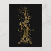 GOLDEN DRAGON Series Briefkaart (Voorkant)