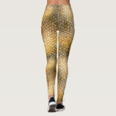 Golden Dragon Skin Leggings (Achterkant)