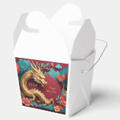 Golden Dragon Spectacle Chinees Nieuwjaar Bedankdoosjes (Geopend)