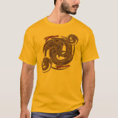 Golden Dragon Star T-shirt (Voorkant)