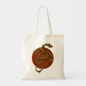 Golden Dragon Sun Tote Bag (Voorkant)