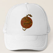 Golden Dragon Sun Trucker Pet (Voorkant)