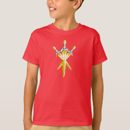 Golden Dragon Sword T-shirt