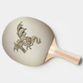 Golden Dragon Tafeltennisbatje (Zijkant)