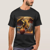 Golden Dragon-Tattoo T-shirt (Voorkant)