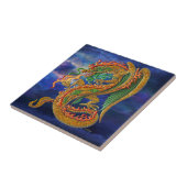 Golden Dragon Tegeltje (Zijkant)