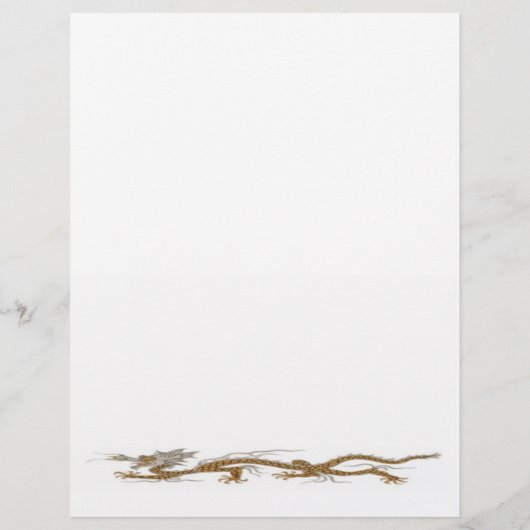 Golden Dragon van Buddhan Flyer (Achterkant)