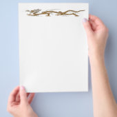 Golden Dragon van Buddhan Flyer (Hand)