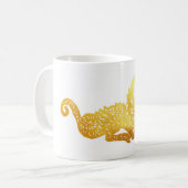 Golden Dragon White 325 ml Classic White Mok (Voorkant links)