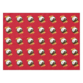 Golden Dragon Yin Yang Tafelkleed (Voorkant (Horizontaal))