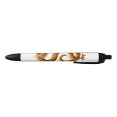 Golden Dragon Zwarte Inkt Pen (Bodem)