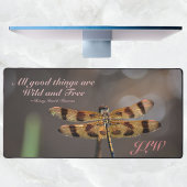 Golden Dragonfly Alle Goede Dingen Wild en Gratis Bureaumat