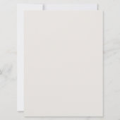 "Golden Dragonfly" bruiloft Kaart (Achterkant)