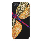 Golden Dragonfly iPhone Hoesje (Achterkant)