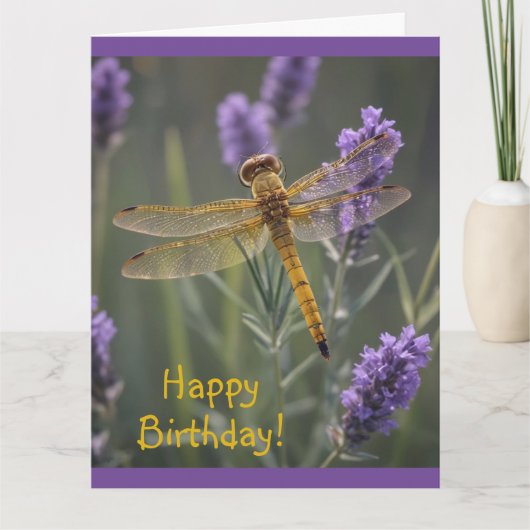 Golden Dragonfly Kaart (Voorkant)