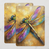 Golden Dragonfly Kaart (Voorkant / Achterkant)