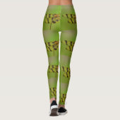 Golden Dragonfly Leggings (Achterkant)