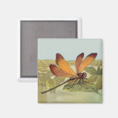 Golden Dragonfly Magneet (Voorkant / Achterkant)