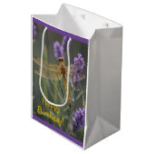 Golden Dragonfly Medium Cadeauzakje (Voorkant Gekanteld)