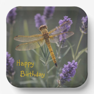Golden Dragonfly Papieren Bordje