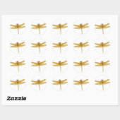 Golden Dragonfly Sticker (Vel)