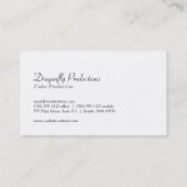 Golden Dragonfly Visitekaartje (Achterkant)