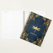 Golden Dragonfly Whimsical, niet-gedateerde Planne Planner (Display)