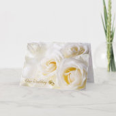 Golden Dream bruiloft uitnodiging Kaart (Voorkant)