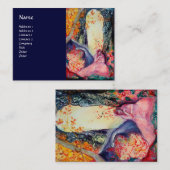 GOLDEN DREAM/Oriental Day Spa-behandelingen, blauw Visitekaartje (Voorkant / Achterkant)