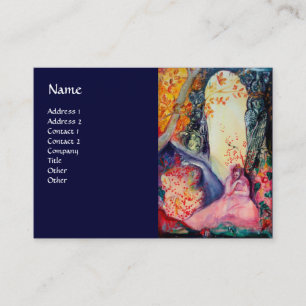 GOLDEN DREAM/Oriental Day Spa-behandelingen, blauw Visitekaartje