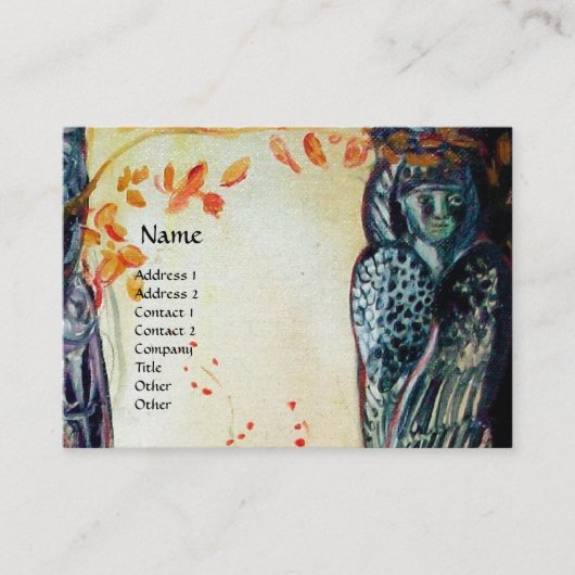 GOLDEN DREAM/Oriental Day Spa-behandelingen, parel Visitekaartje (Voorkant)