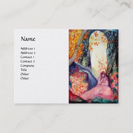 GOLDEN DREAM/Oriental Day Spa-behandelingen,Pearl Visitekaartje (Voorkant)