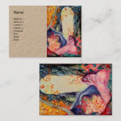 GOLDEN DREAM / Oriental Day Spa Treatment Kraft Visitekaartje (Voorkant / Achterkant)