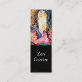 GOLDEN DREAM Yoga Instructor,Meditation,Zen Garden Mini Visitekaartje (Achterkant)