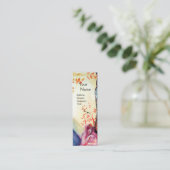 GOLDEN DREAM Yoga Instructor,Meditation,Zen Garden Mini Visitekaartje (Staand voorkant)