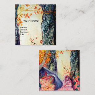 GOLDEN DREAM Yoga Instructor,Meditation,Zen Garden Vierkante Visitekaartje
