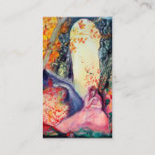 GOLDEN DREAM Yoga Instructor,Meditation,Zen Garden Visitekaartje (Achterkant)