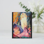 GOLDEN DREAM Yoga Meditatie Zen Garden Uitnodiging Briefkaart (Staand voorkant)