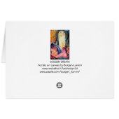 GOLDEN DREAM/Yoga Meditation Zen Garden (Achterkant Horizontaal)