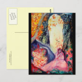 GOLDEN DREAM/Yoga Meditation Zen Garden Briefkaart (Voorkant / Achterkant)