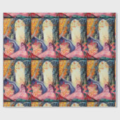 GOLDEN DREAM/Yoga Meditation Zen Garden Cadeaupapier (Vlak)